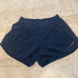 Lululemon navy blue shorts